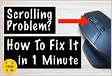 How to Fix It When Your Mouse Scroll Is Not Working